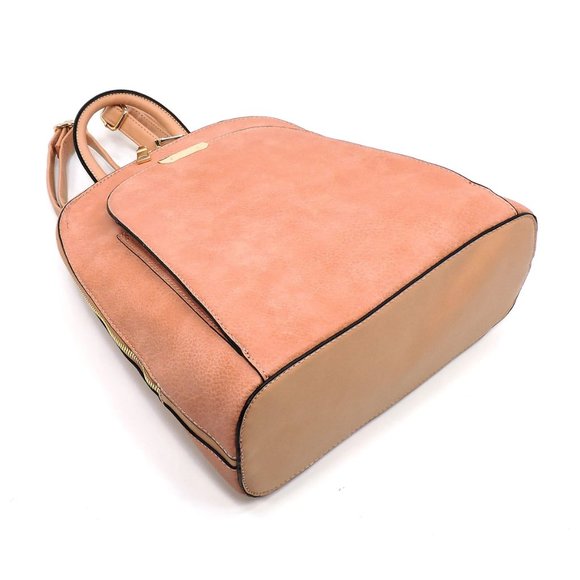 Backpack Beauty with wallet In Burgundy - Picture 7 of 10